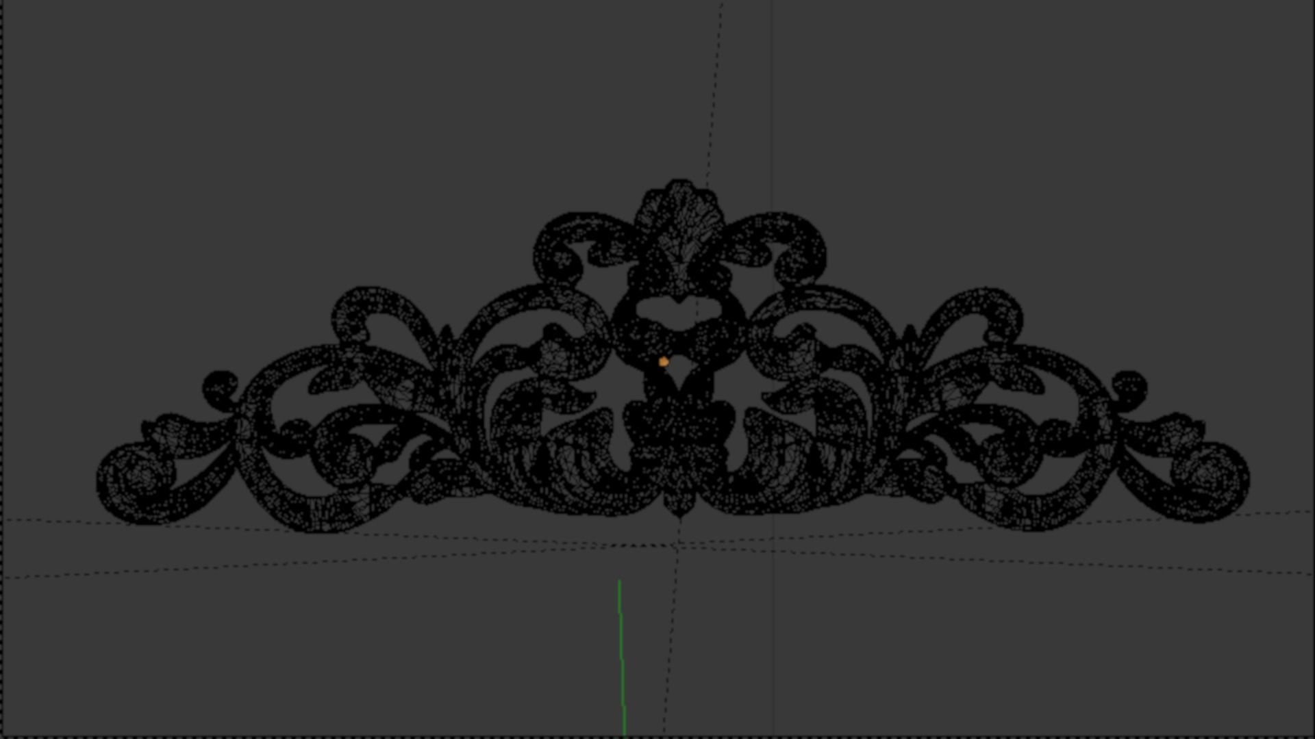 Classic decor ornament 05 3D print model_5