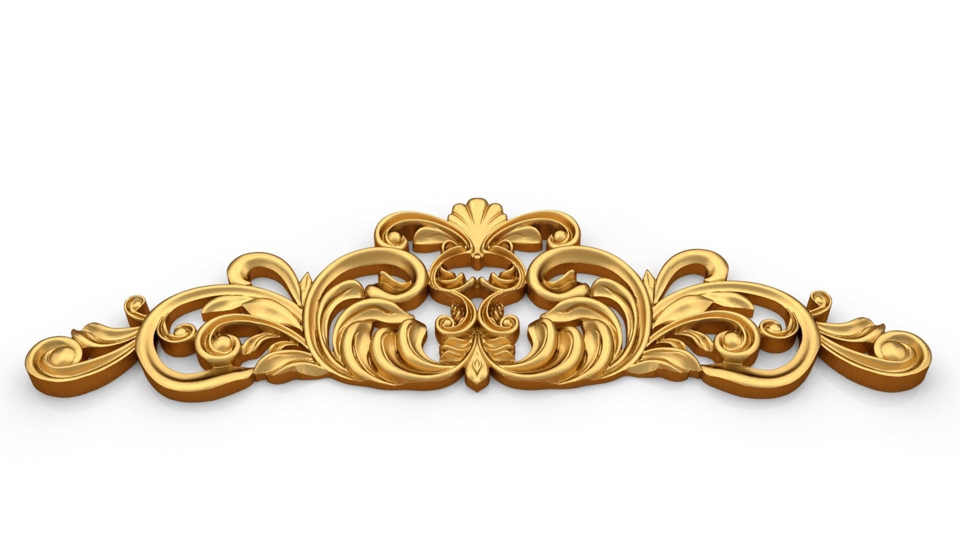 Classic decor ornament 05 3D print model_3