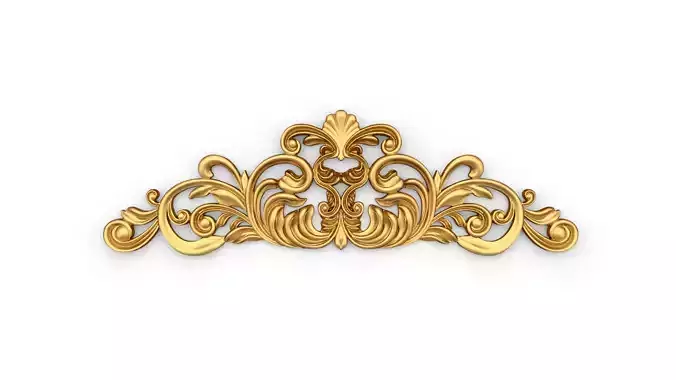 Classic decor ornament 05 3D print model Classic decor ornament 05 3D print model