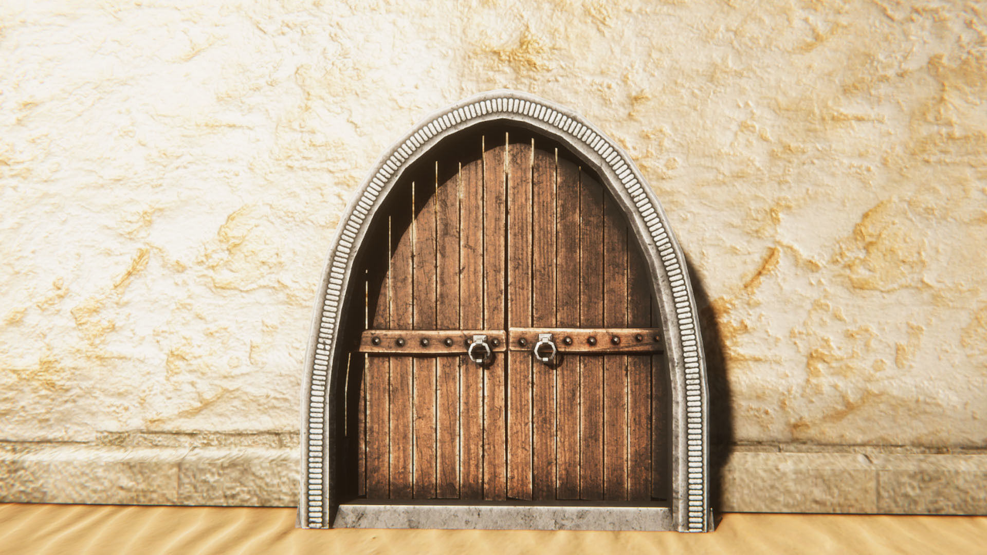Medieval Props 2 Low-poly 3D model_9
