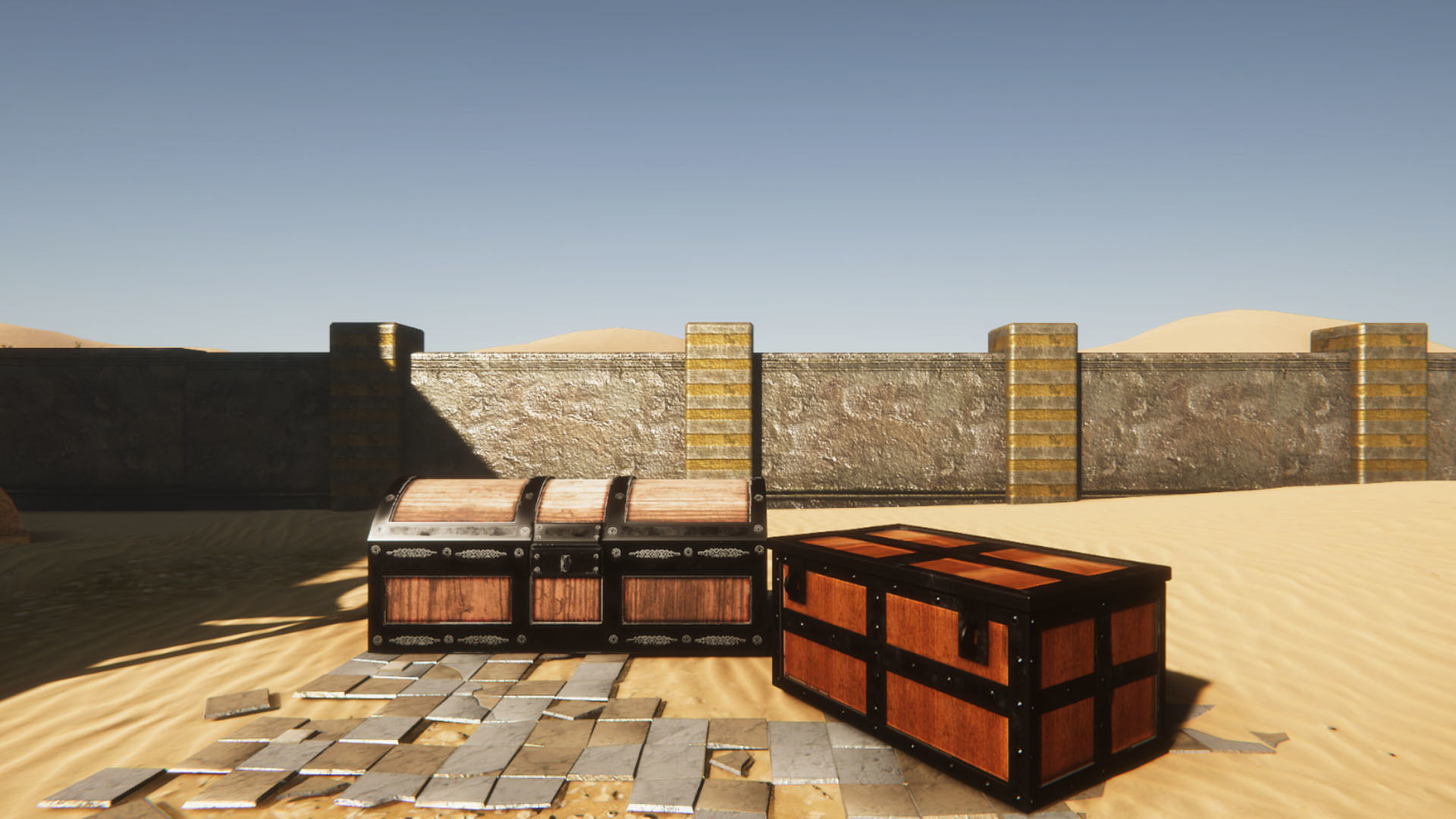 Medieval Props 2 Low-poly 3D model_3