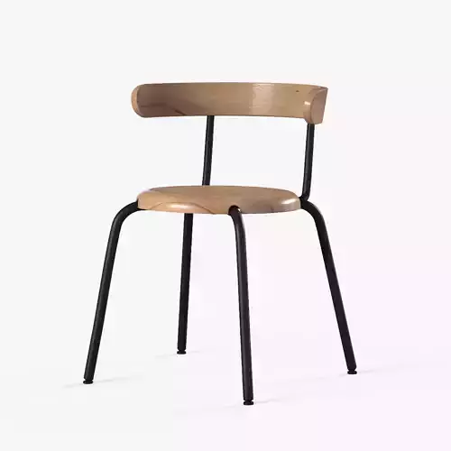 YNGVAR Chair hickory wood