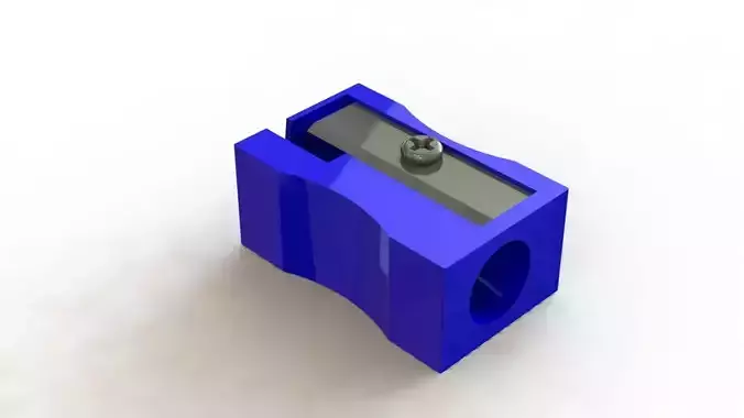 Pencil sharpener 3D print model