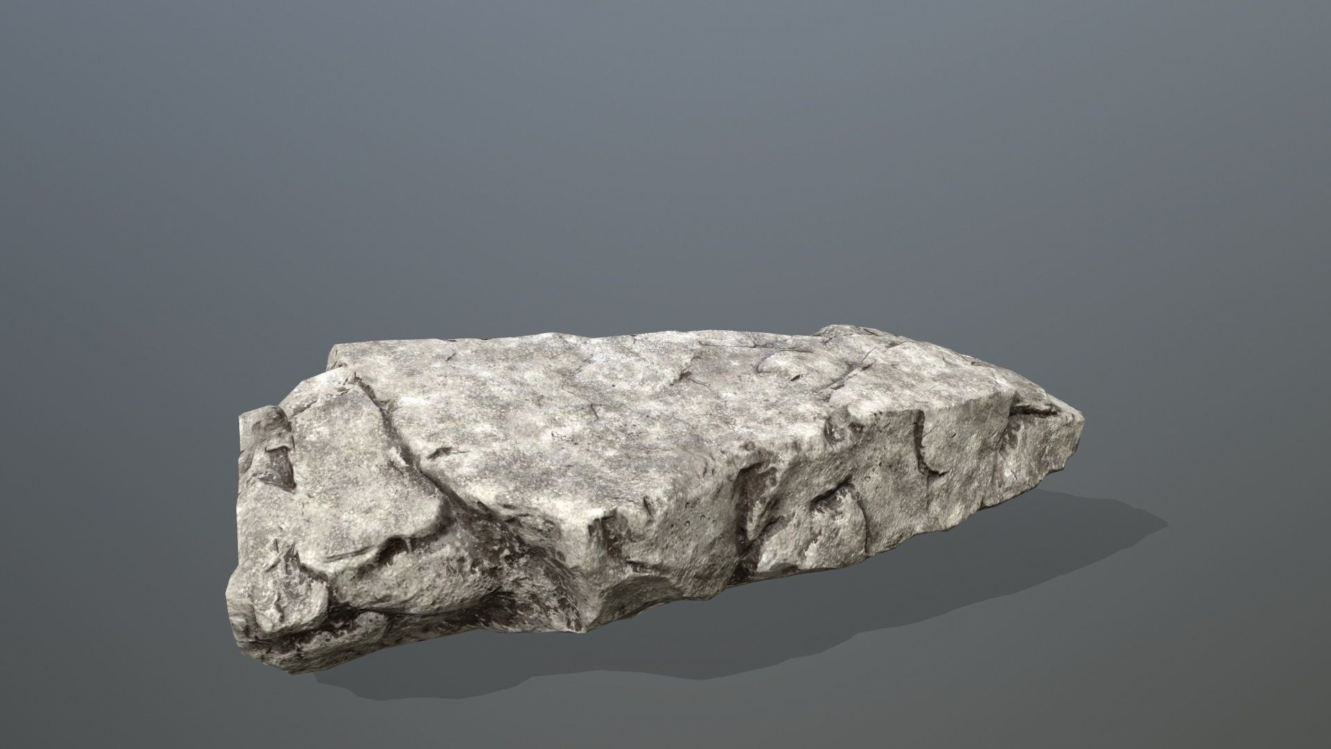Rock Set Low-poly 3D model_14
