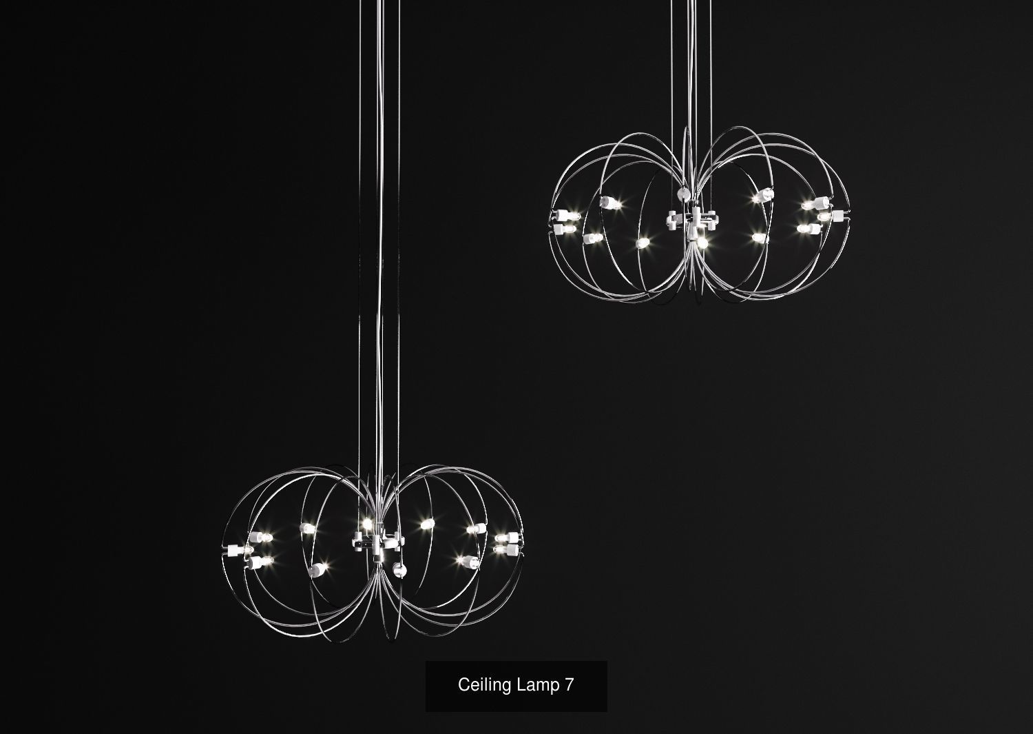 Lamp Collection pendant light made of rattan _4