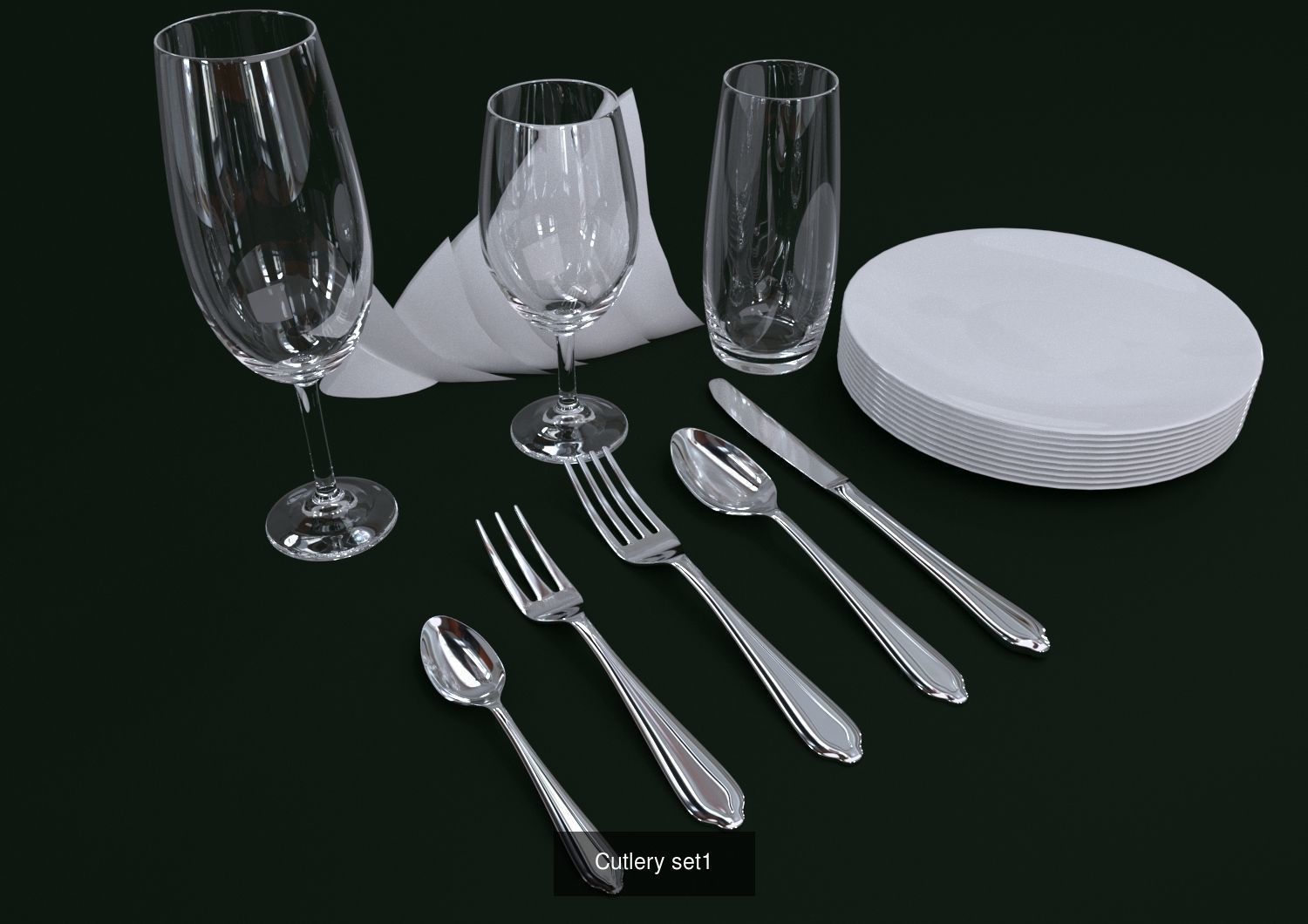 Cutlery Collection utensils and set _1