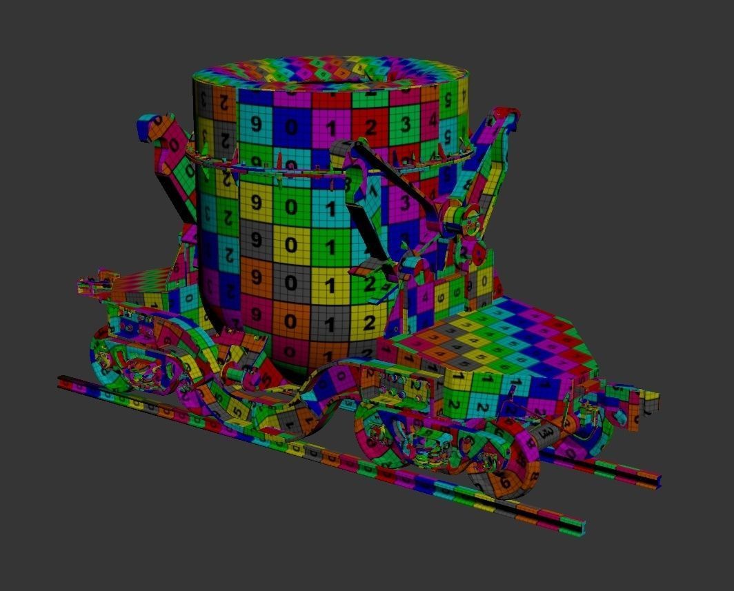 Ladle Car 3D model_13