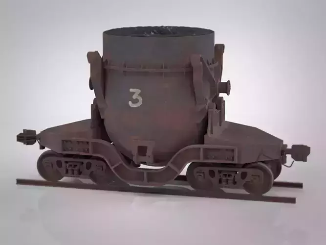 Ladle Car 3D model