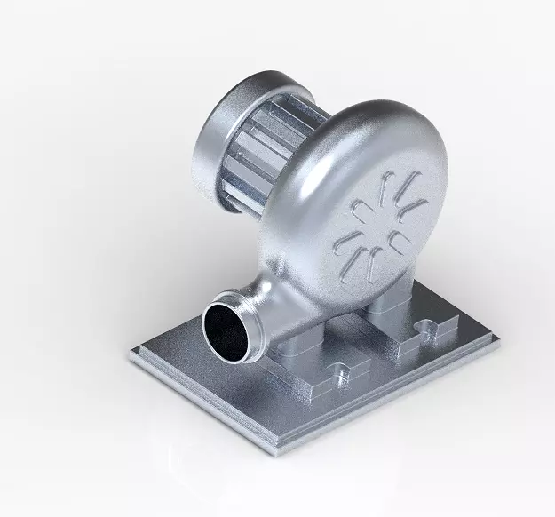 Electric Air Blower 3D print model_0