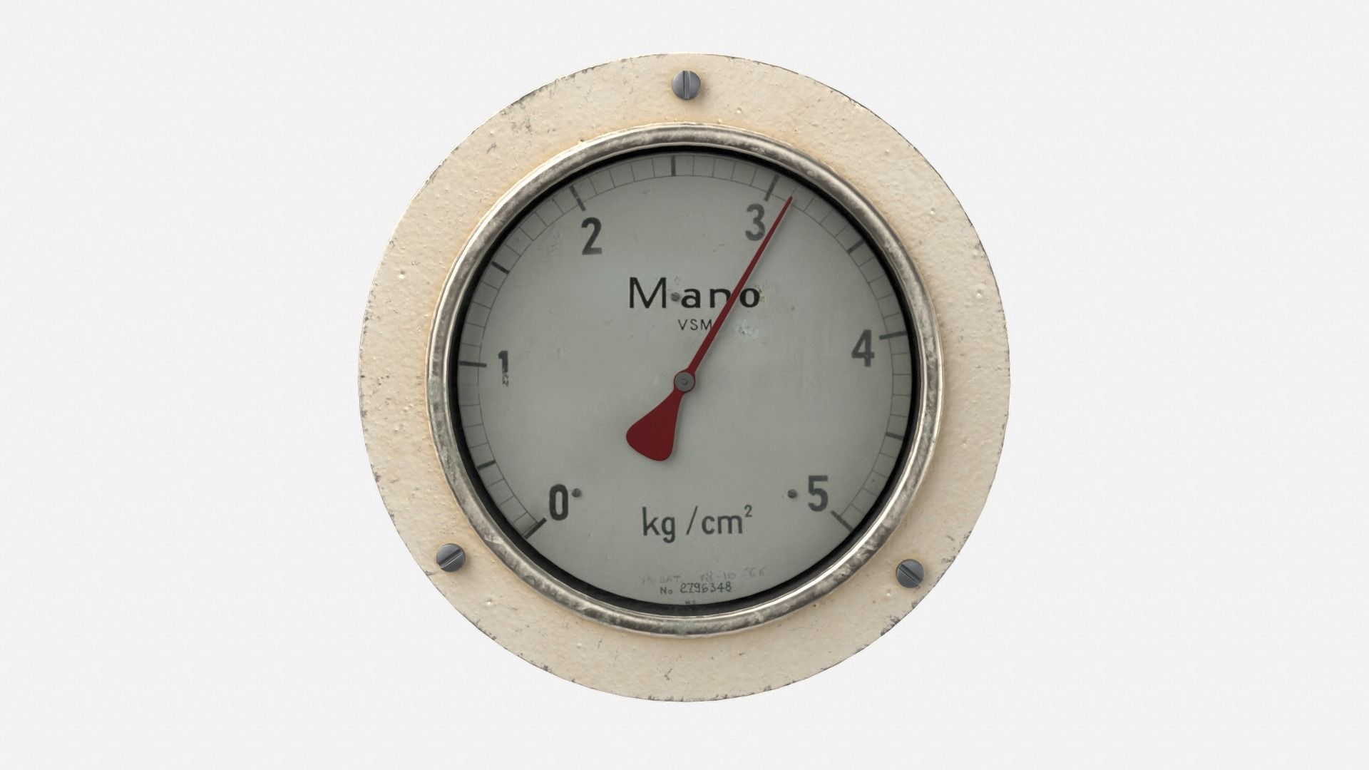 Gauges bundle Low-poly 3D model_9