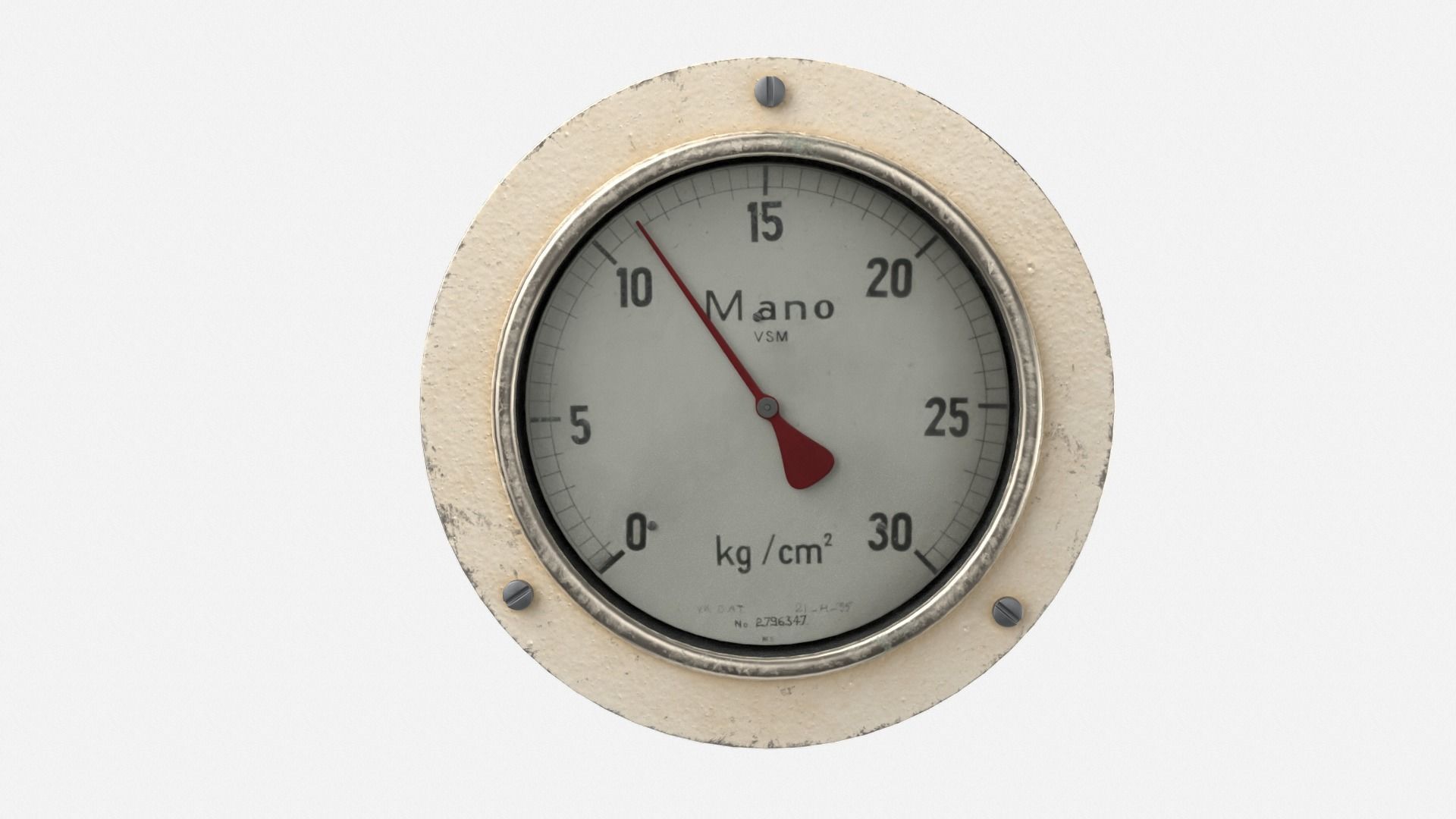 Gauges bundle Low-poly 3D model_8