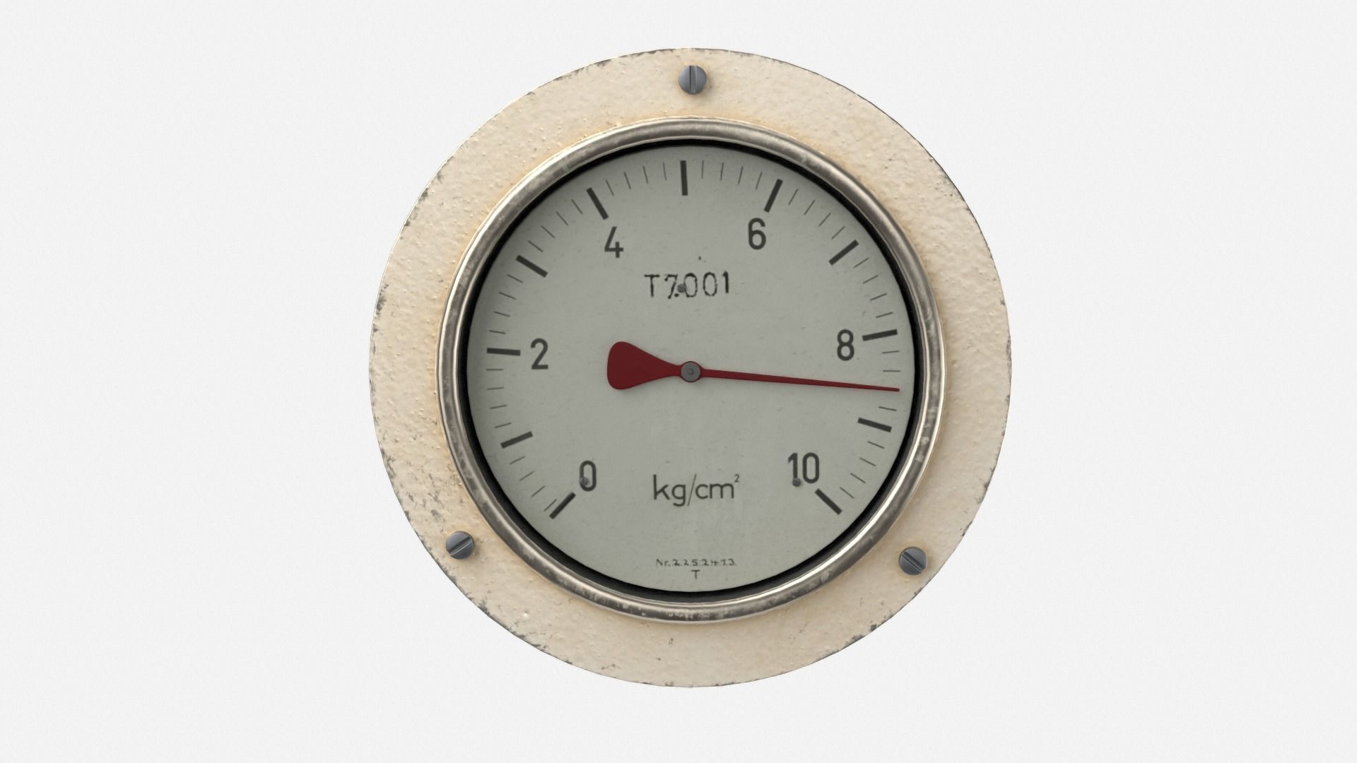 Gauges bundle Low-poly 3D model_10