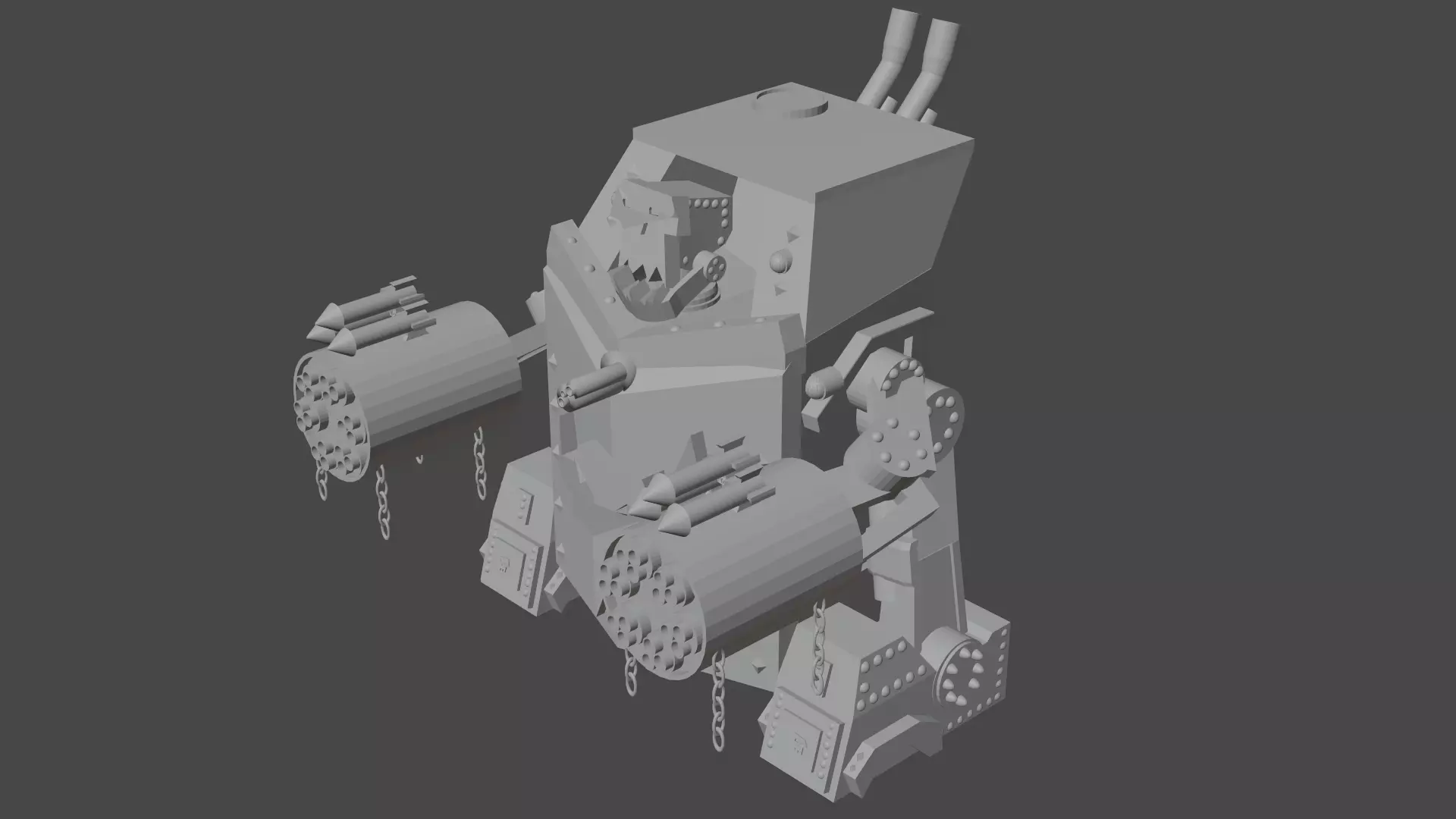 Ork Gorkanaut Free 3D print model