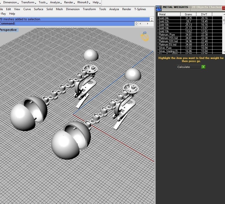 Earrings ready for 3d print 3D print model_1