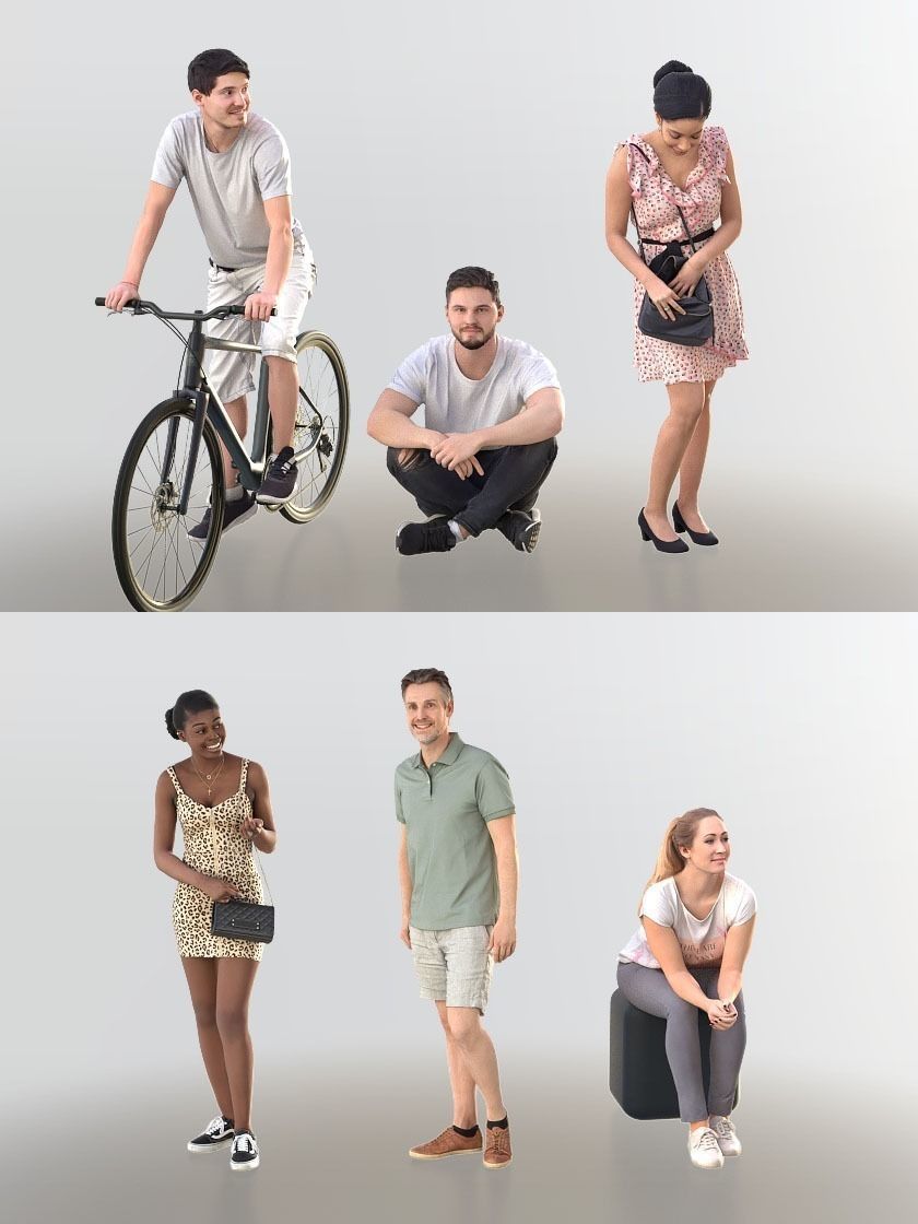 1013 - Summer Bundle 3D Model Collection_13