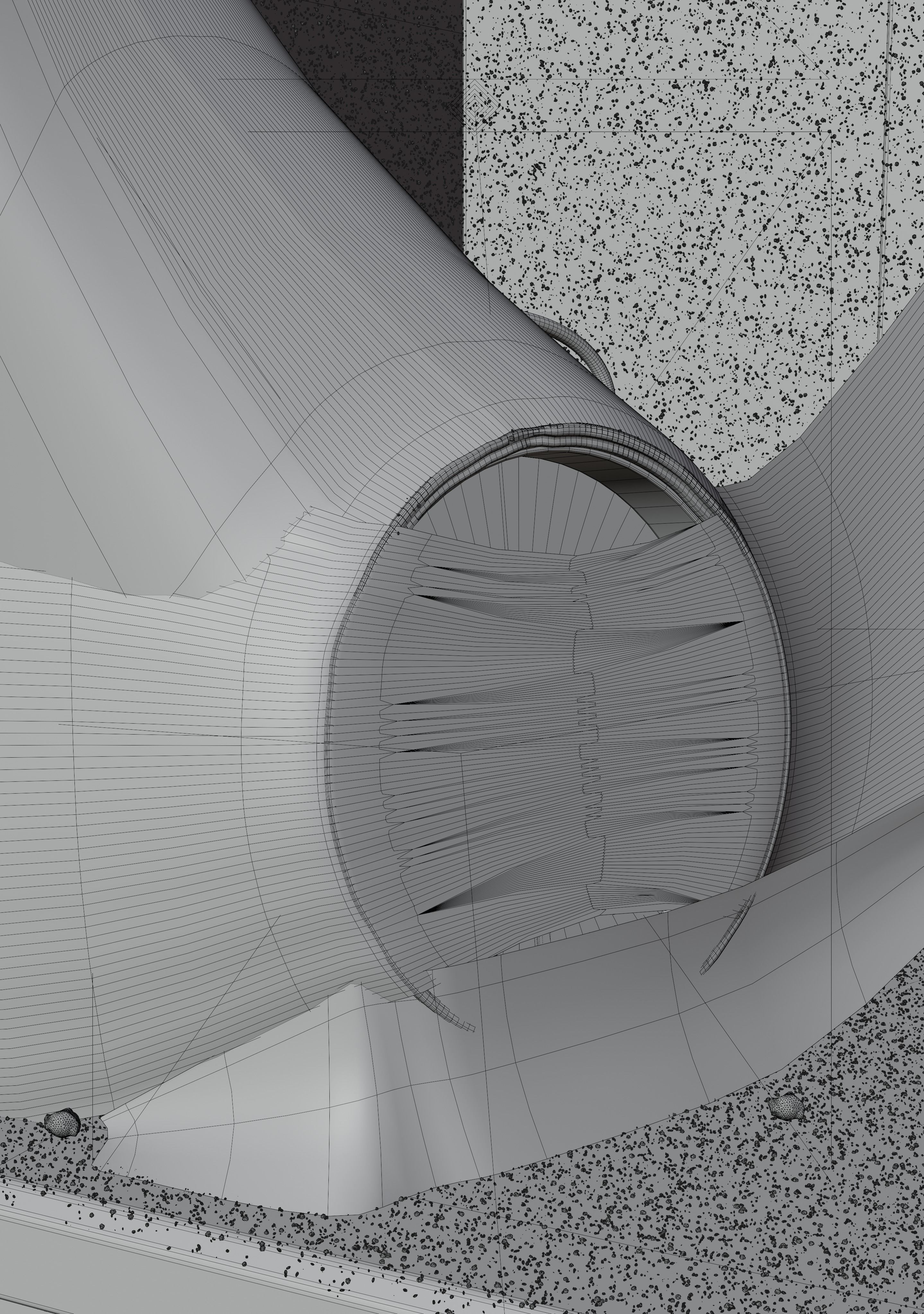 Old Clock 3D model_2