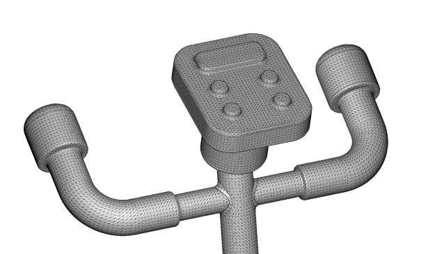 Gym Fitness Bike 3D print model_3