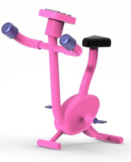 Gym Fitness Bike 3D print model_2