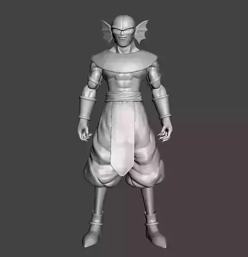 Giin God of Destruction 3D Model 3D print model