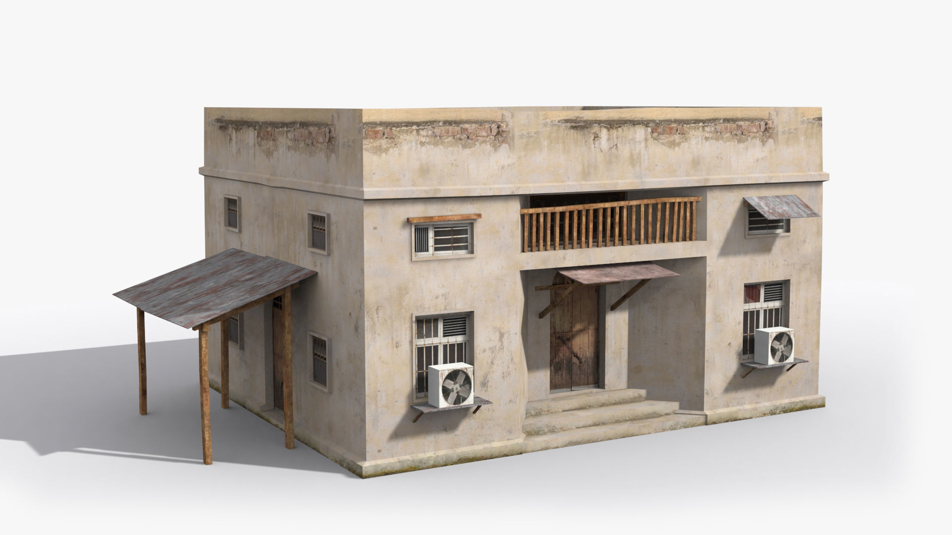 Arab xx2 Low-poly 3D model_3