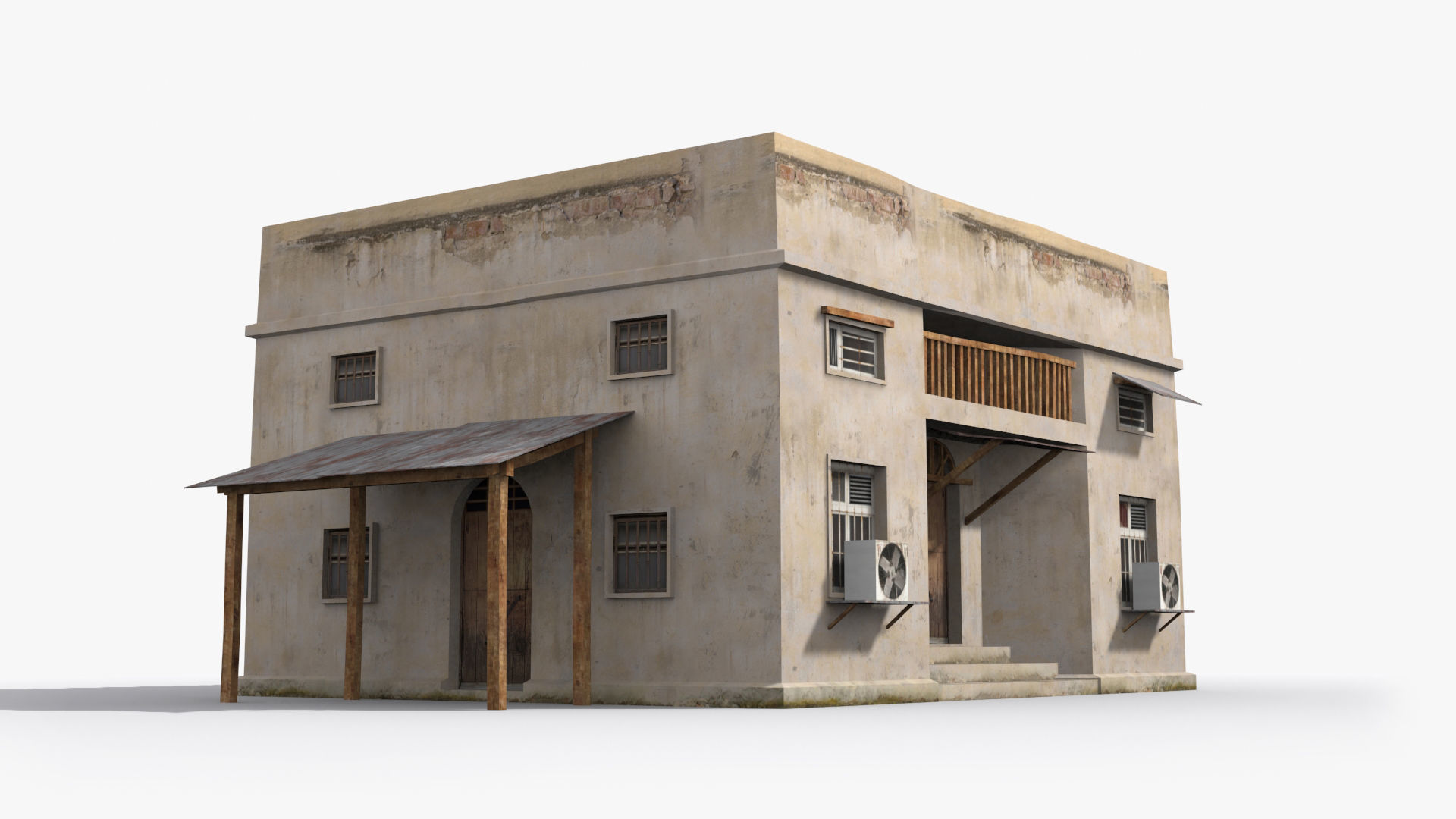 Arab xx2 Low-poly 3D model_4