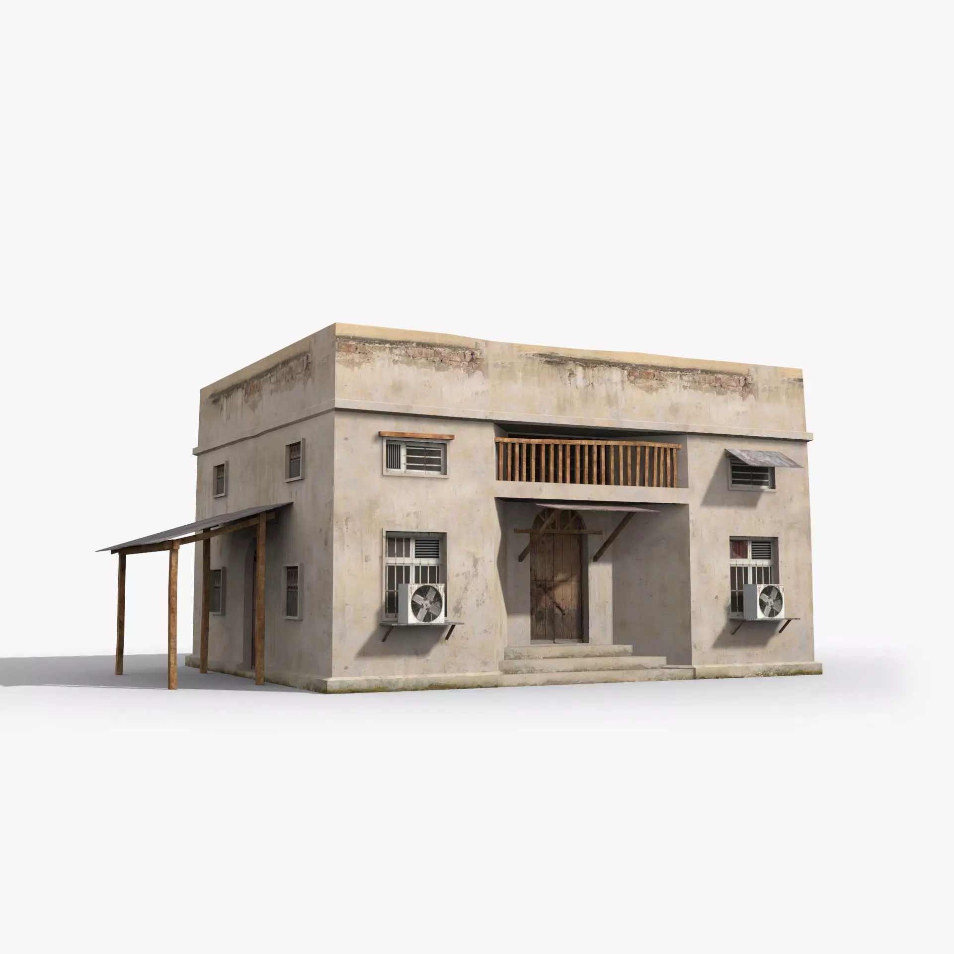 Arab xx2 Low-poly 3D model_0