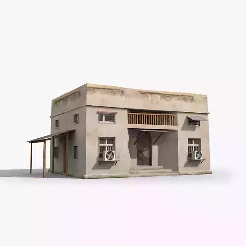 Arab xx2 Low-poly 3D model
