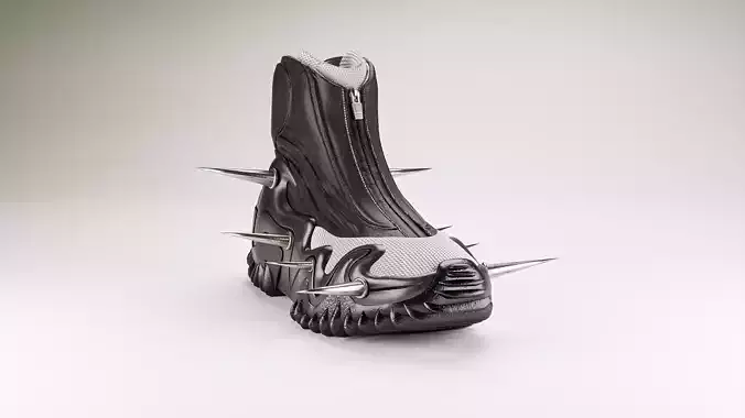 Balenciaga inspired coverse yeezy hybrid shoes 