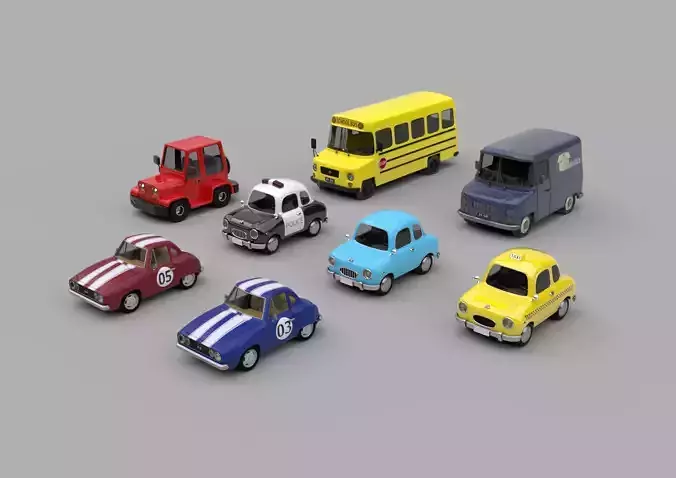 Cartoon Car Pack