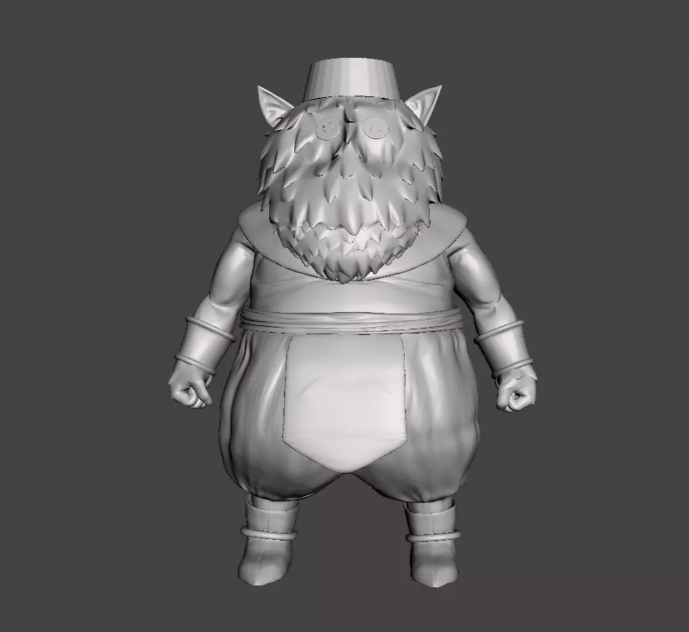 Ivan God of Destruction 3D Model 3D print model_0