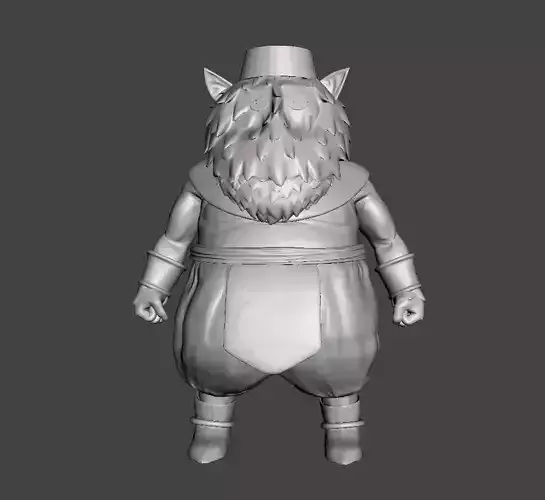 Ivan God of Destruction 3D Model