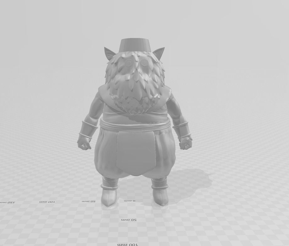 Ivan God of Destruction 3D Model 3D print model_2