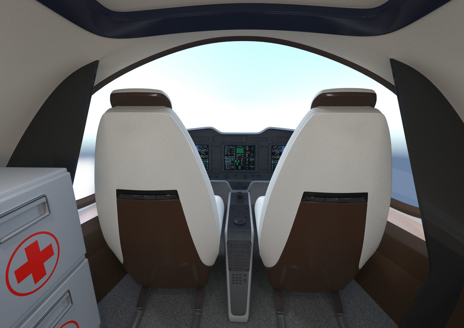 Collection Medical Aircraft  with Interiors _7