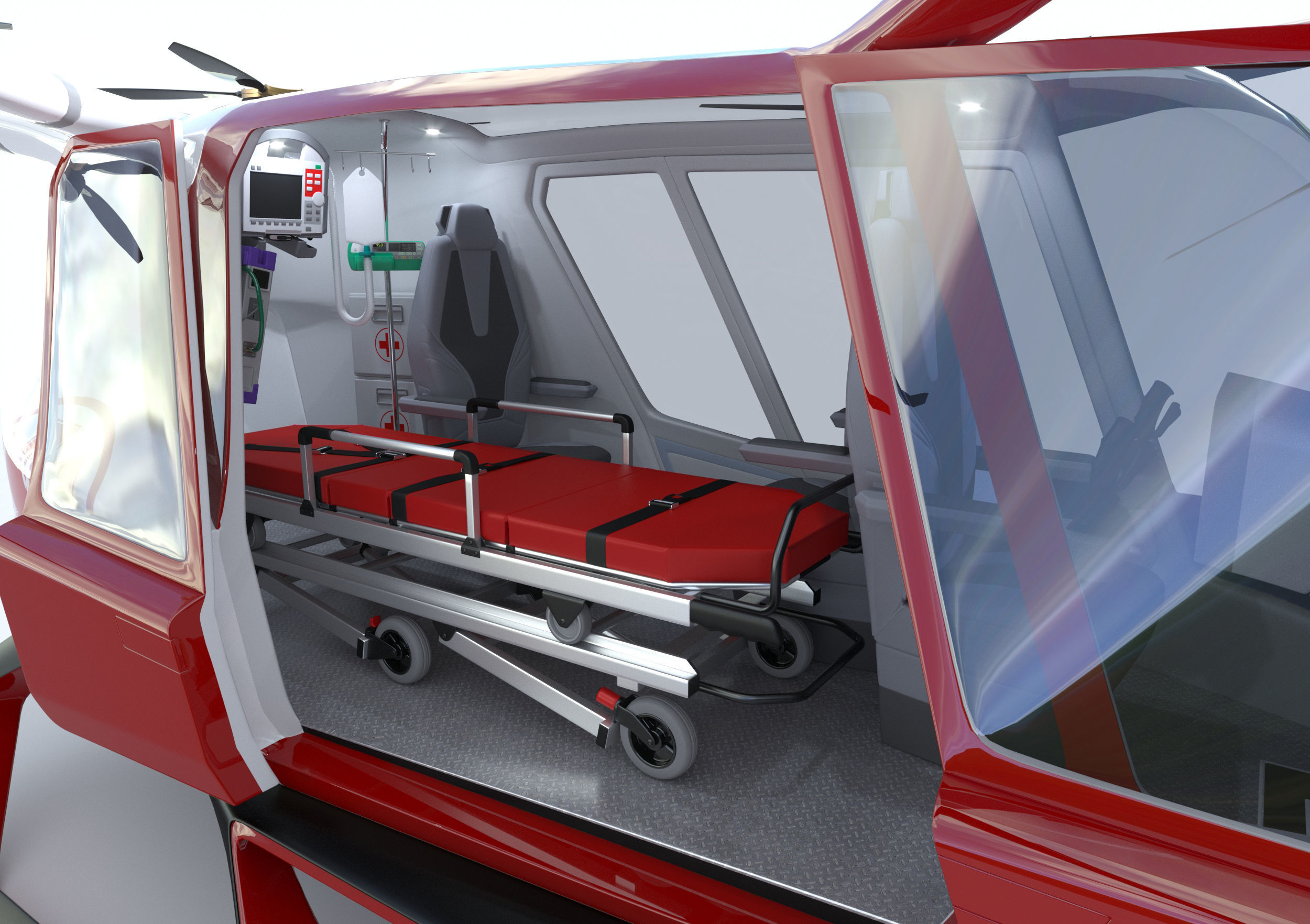 Collection Medical Aircraft  with Interiors _22