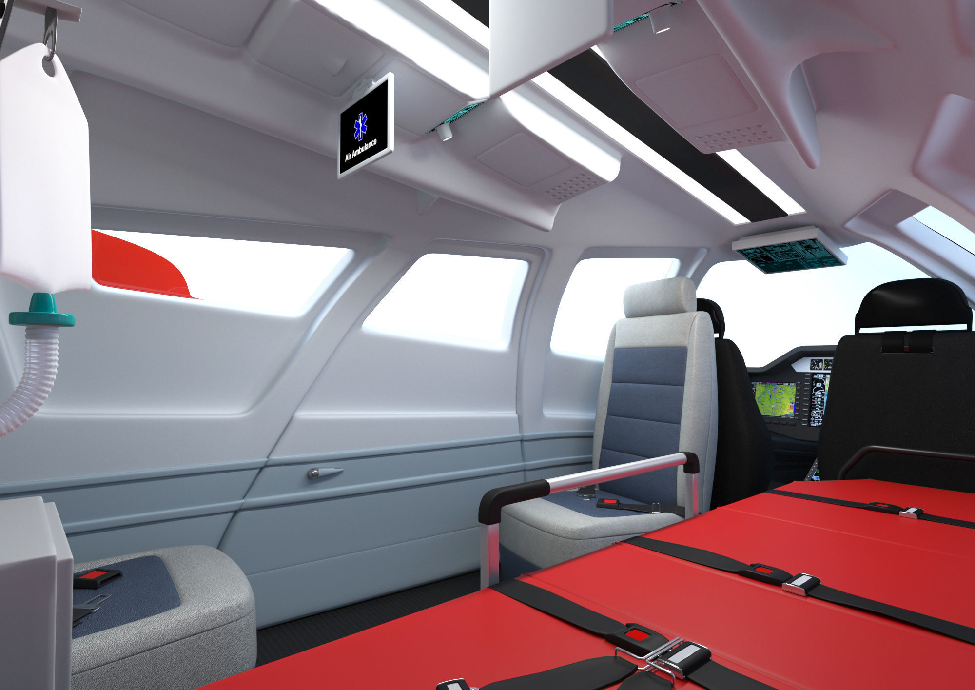 Collection Medical Aircraft  with Interiors _19