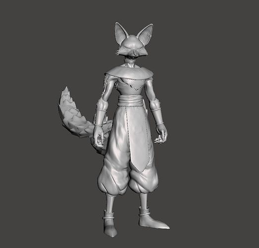 Liquiir God of Destruction 3D Model 3D print model