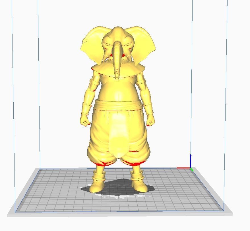 Rumsshi God of Destruction 3D Model 3D print model_1