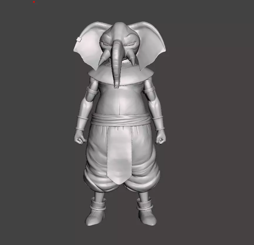 Rumsshi God of Destruction 3D Model 3D print model_0