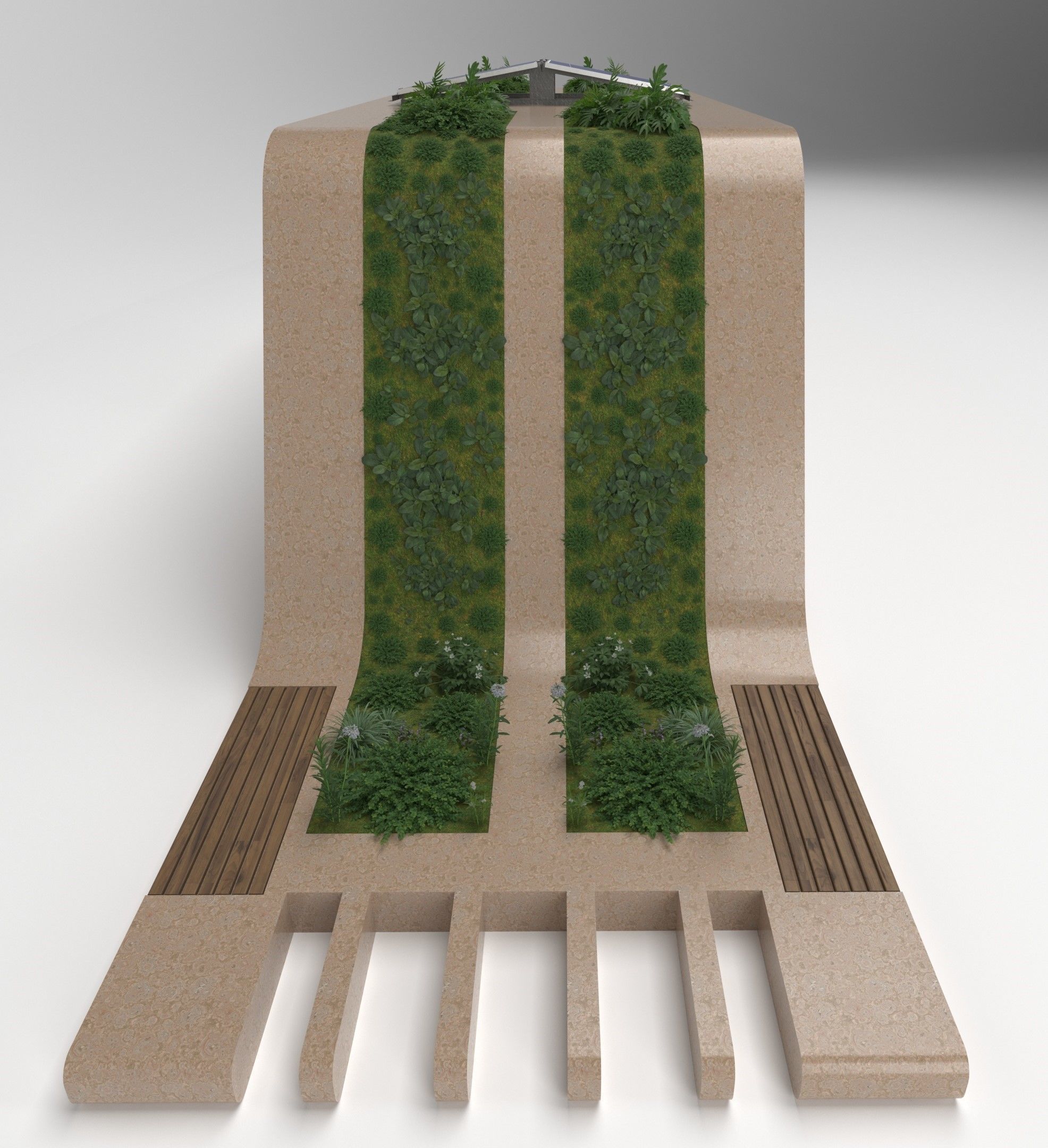 Stopping complex 3D model_3