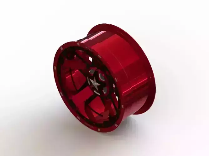 Cast rim XD-XD827 R3 - size 20x9 - Captain Hydra edition