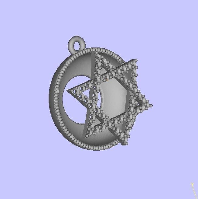 Pendant ready for 3d print 3D print model_2