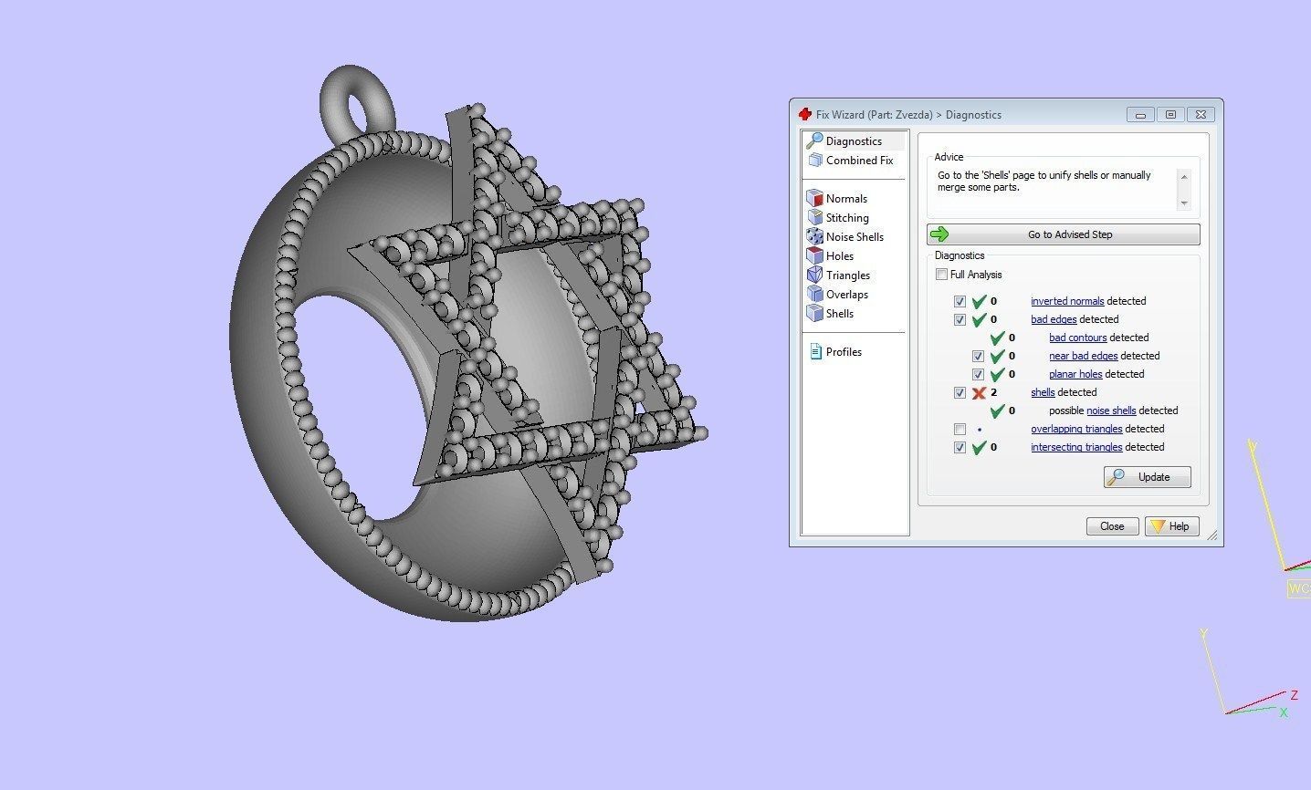 Pendant ready for 3d print 3D print model_6