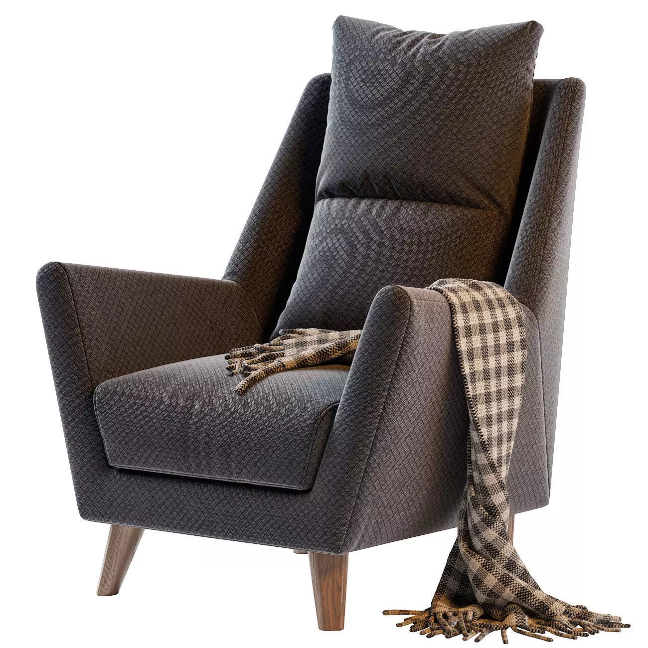 Armchair York 232 3D model_0