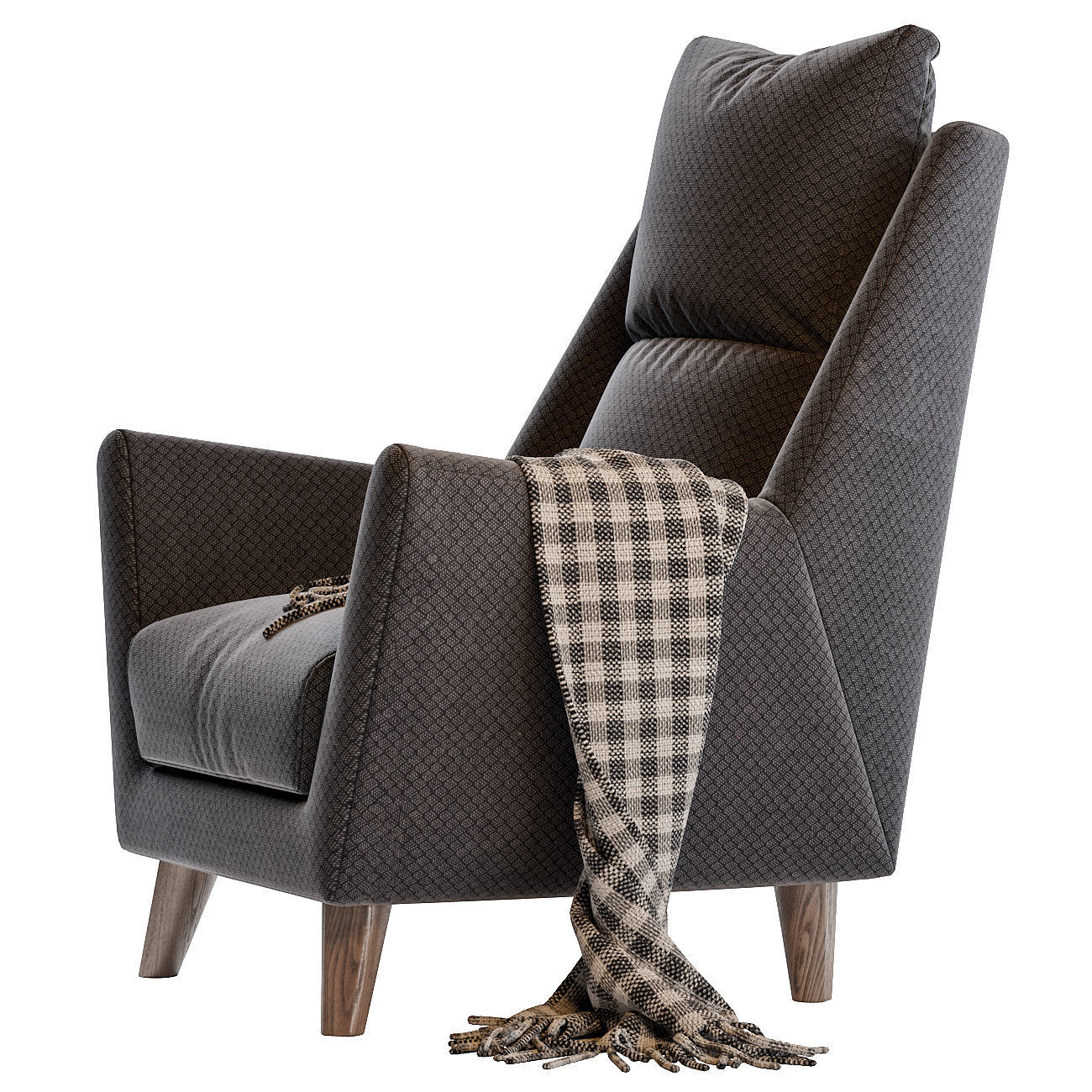 Armchair York 232 3D model_3
