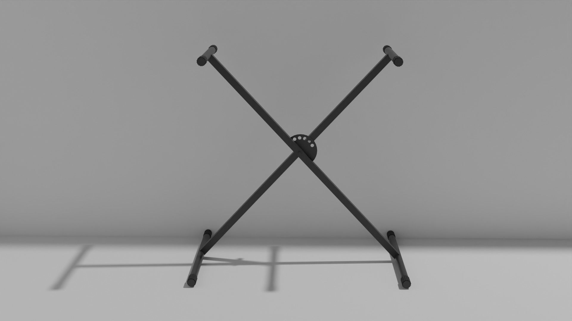 Keyboard Stand 3D model_2
