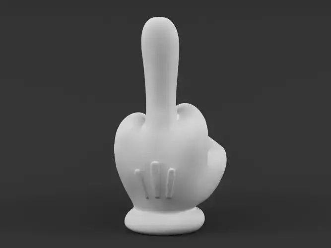 Mickey Hand Fuck V2 3D print model