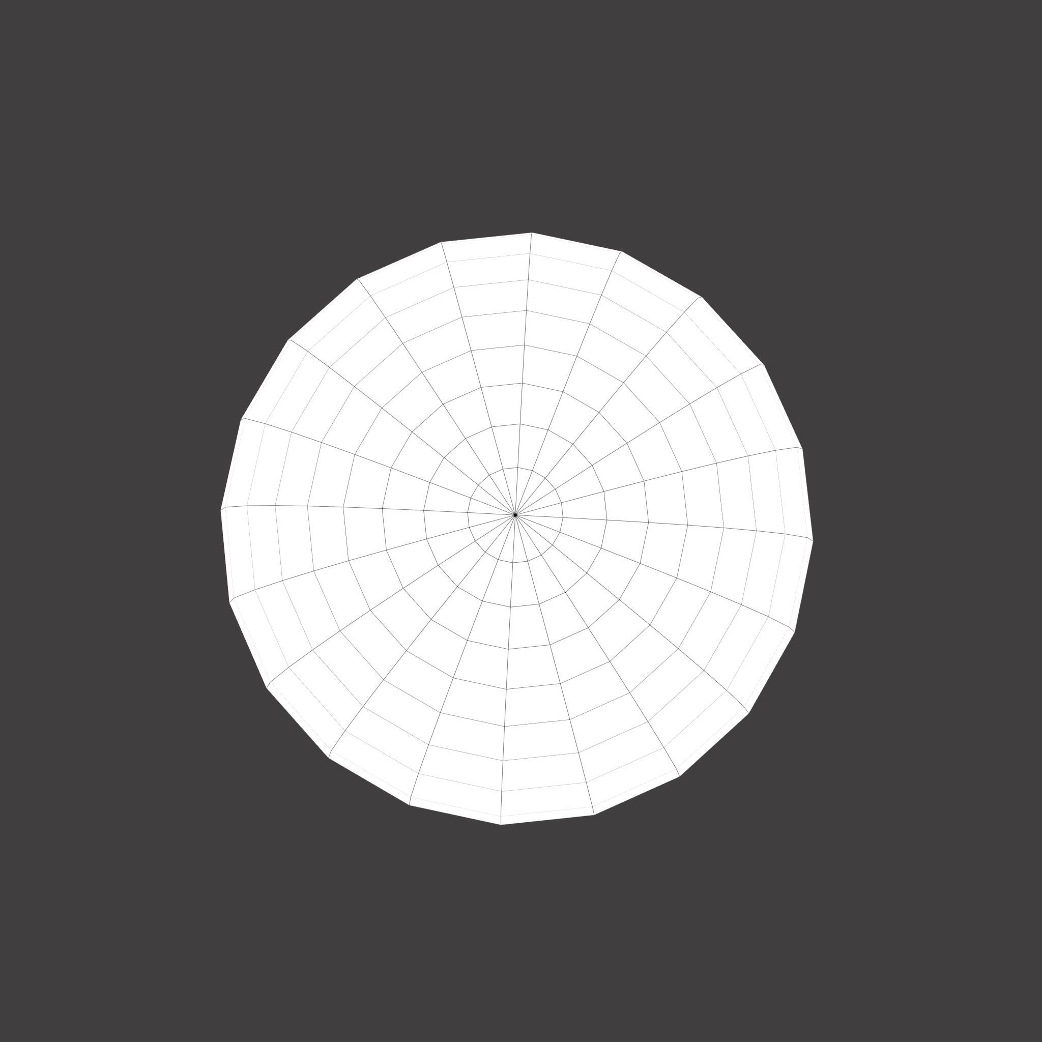 Candle Jar Low-poly 3D model_32