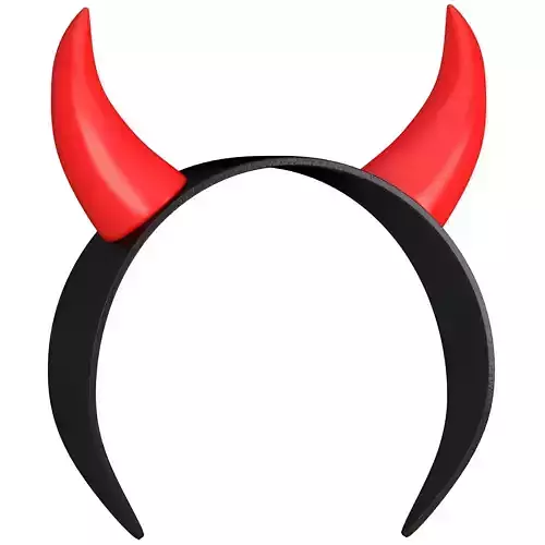 Devil horns headband