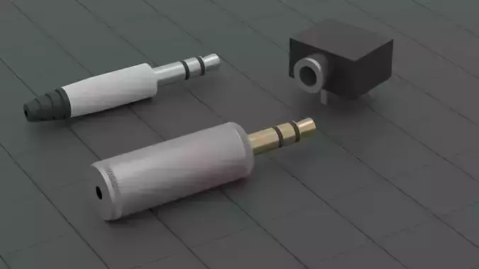 Stereo Mini Plugs and Jack Audio Cable Connector Set