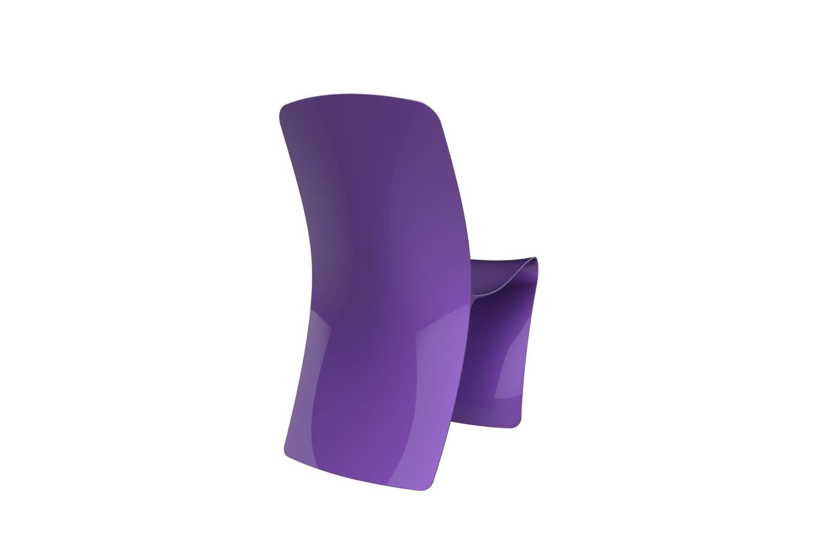 Plastic Chair concept 3D print model_30